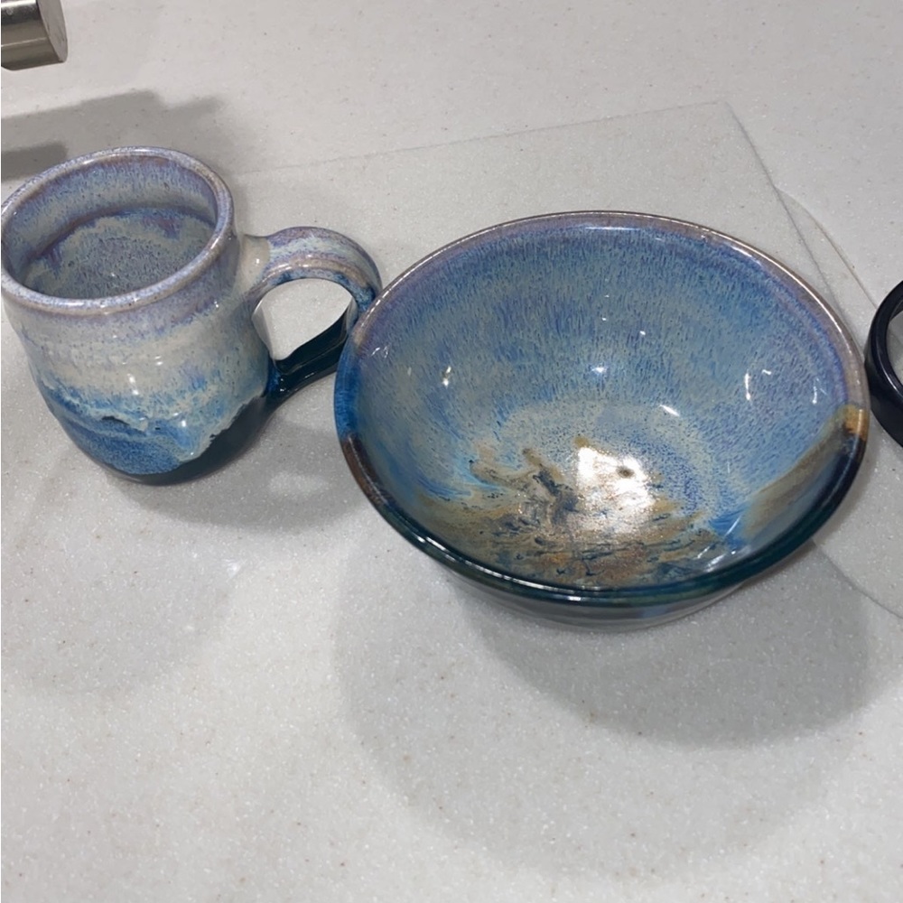 Pottery Set (Mug and Bowl)